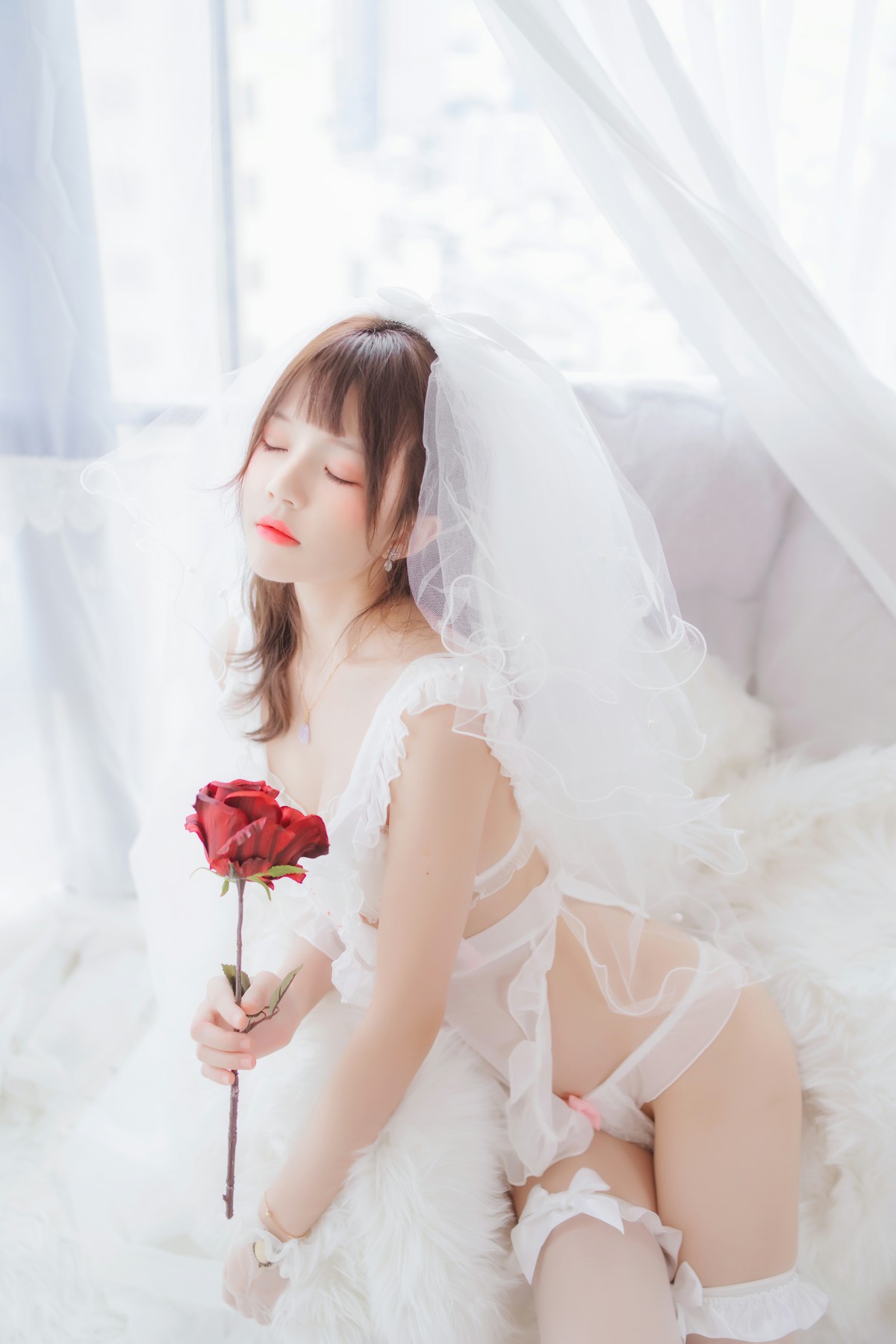 [Cosplay]桜桃喵 – 轻纱 – COSPLAY