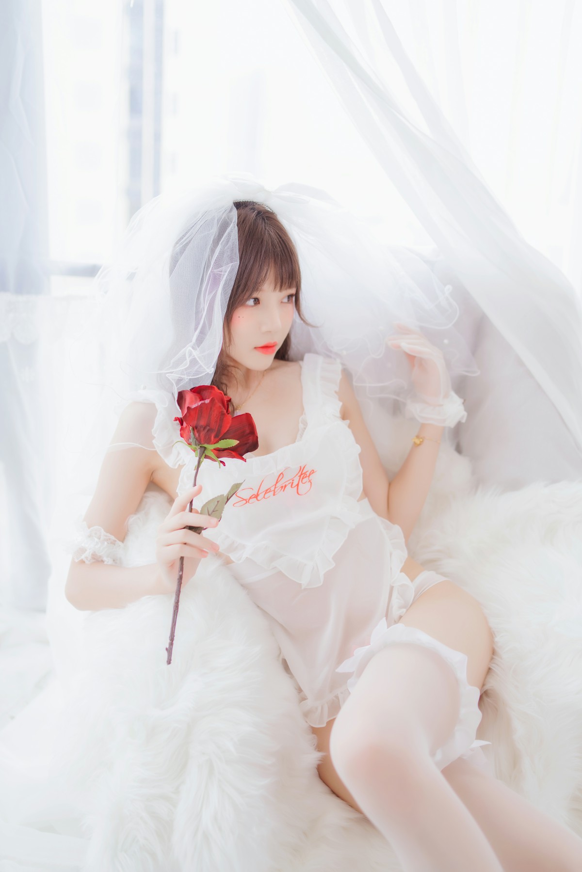 [Cosplay]桜桃喵 – 轻纱 – COSPLAY