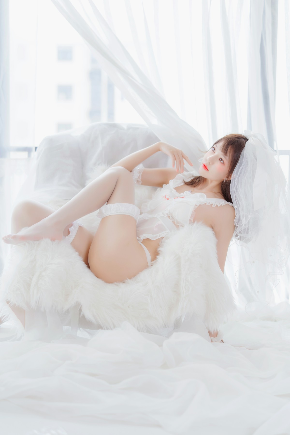 [Cosplay]桜桃喵 – 轻纱 – COSPLAY