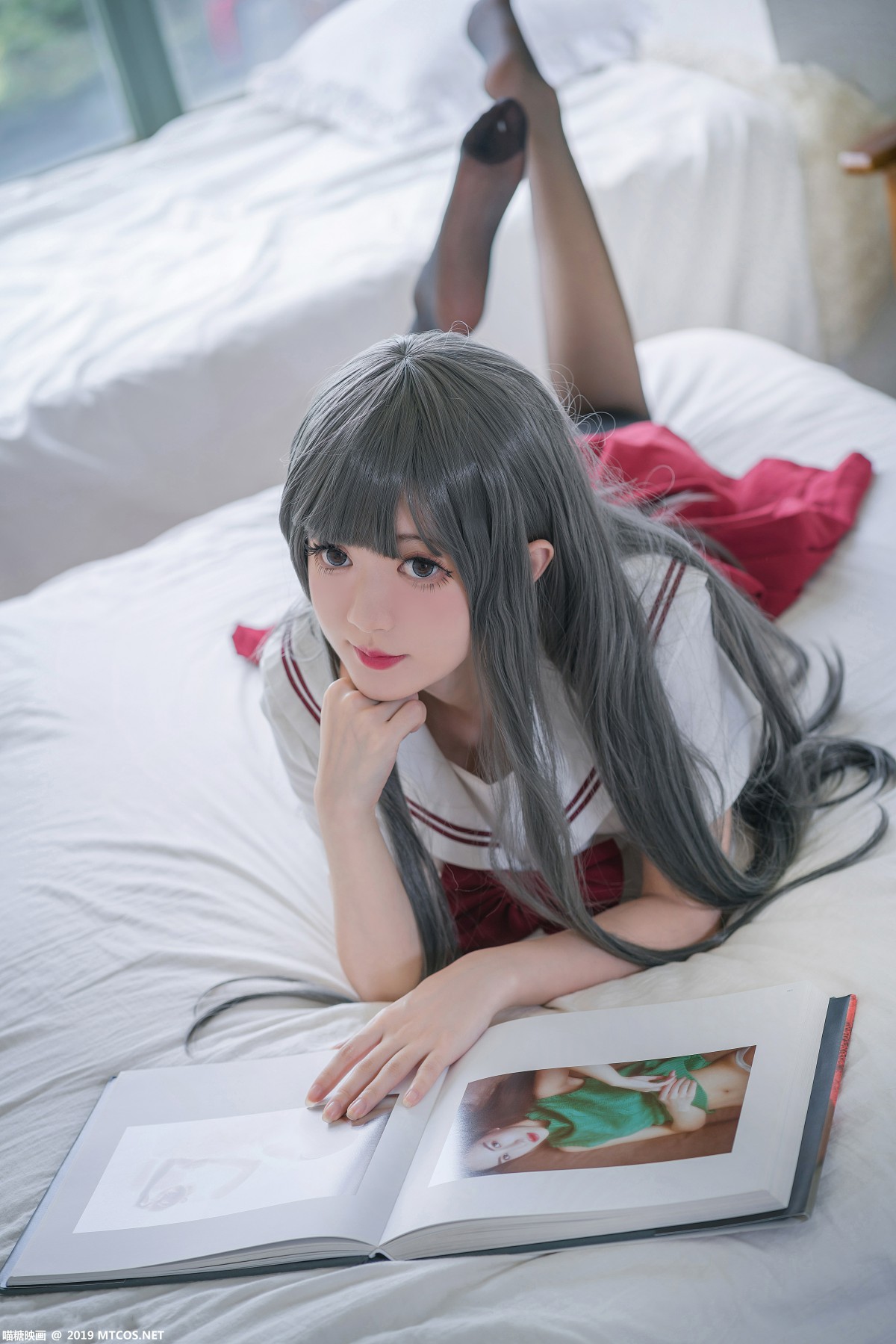 [喵糖映画]VOL.017 白发魔女 – COSPLAY