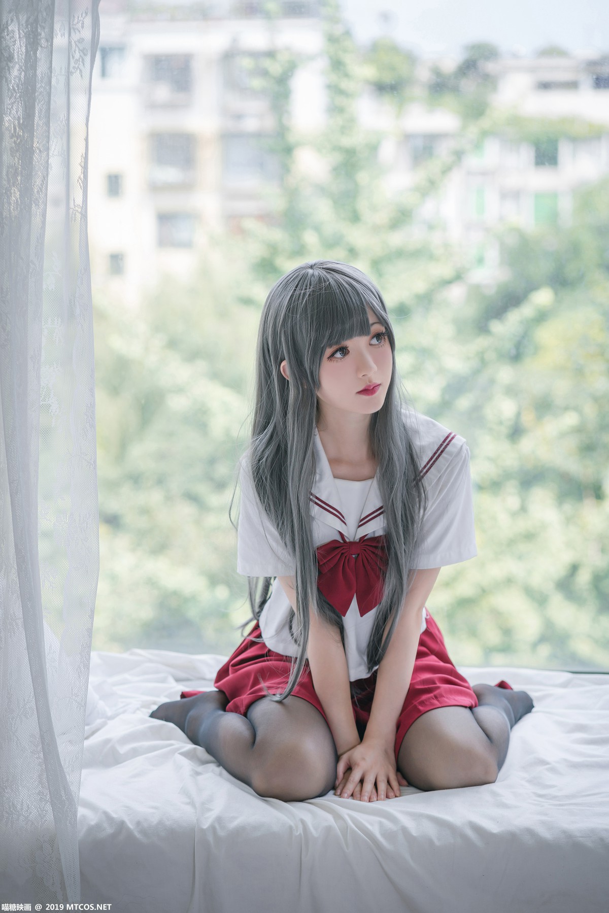 [喵糖映画]VOL.017 白发魔女 – COSPLAY