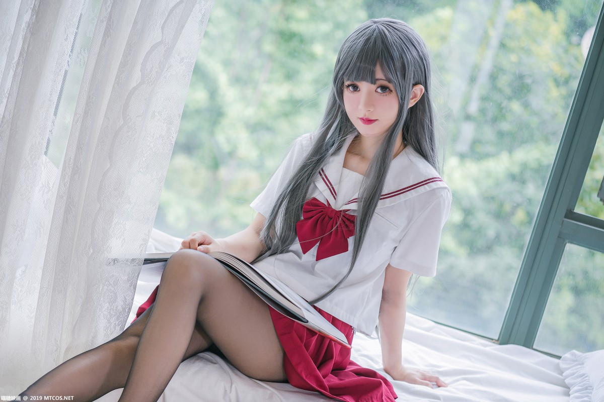 [喵糖映画]VOL.017 白发魔女 – COSPLAY