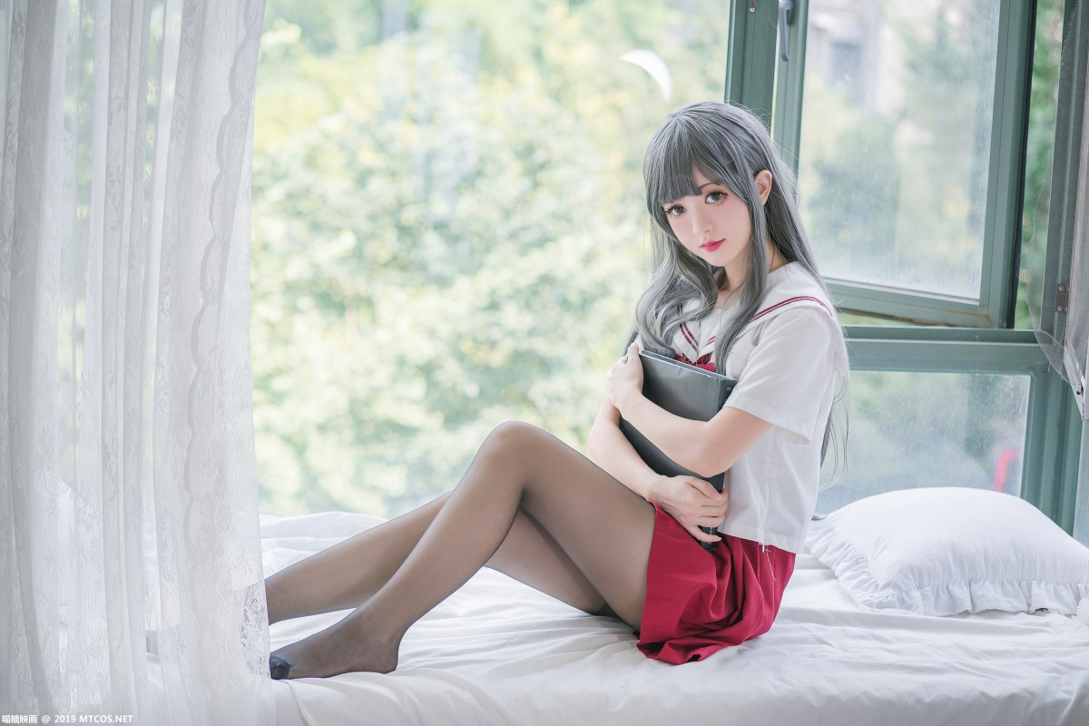 [喵糖映画]VOL.017 白发魔女 – COSPLAY