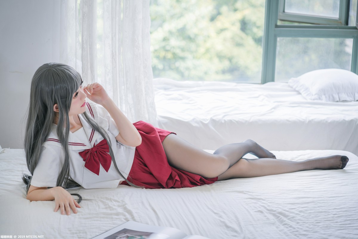 [喵糖映画]VOL.017 白发魔女 – COSPLAY