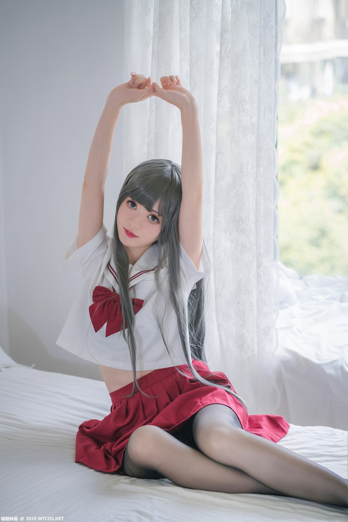[喵糖映画]VOL.017 白发魔女 – COSPLAY