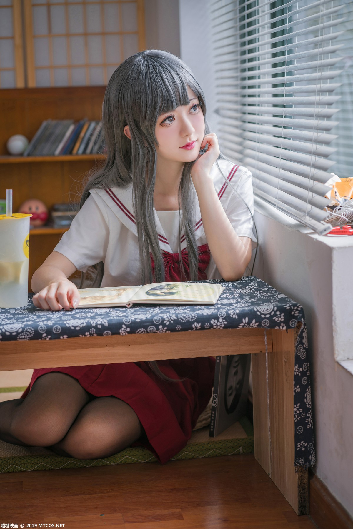 [喵糖映画]VOL.017 白发魔女 – COSPLAY