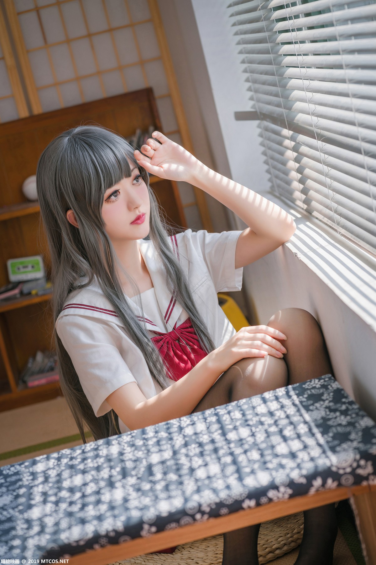 [喵糖映画]VOL.017 白发魔女 – COSPLAY
