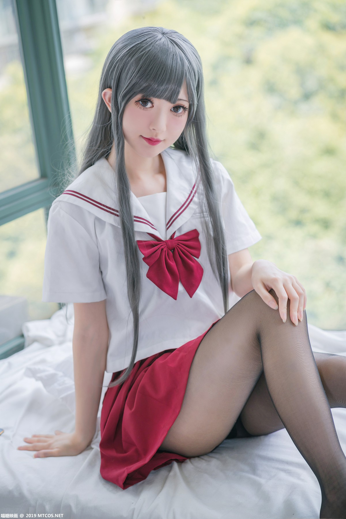 [喵糖映画]VOL.017 白发魔女 – COSPLAY