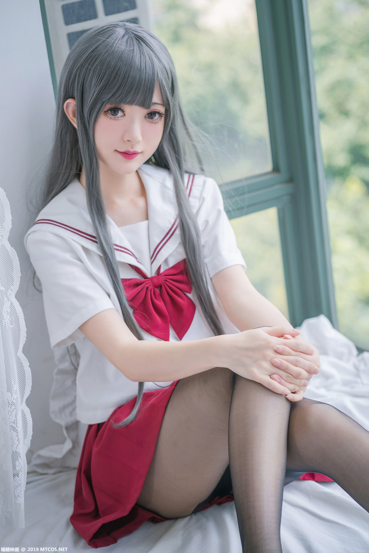 [喵糖映画]VOL.017 白发魔女 – COSPLAY