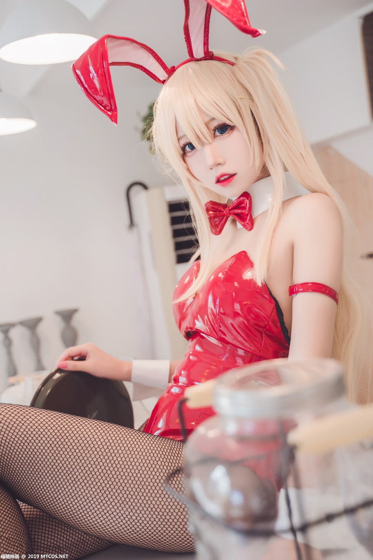 [喵糖映画]VOL.021 猫君君_MaoJun 英梨梨兔女郎cos – COSPLAY