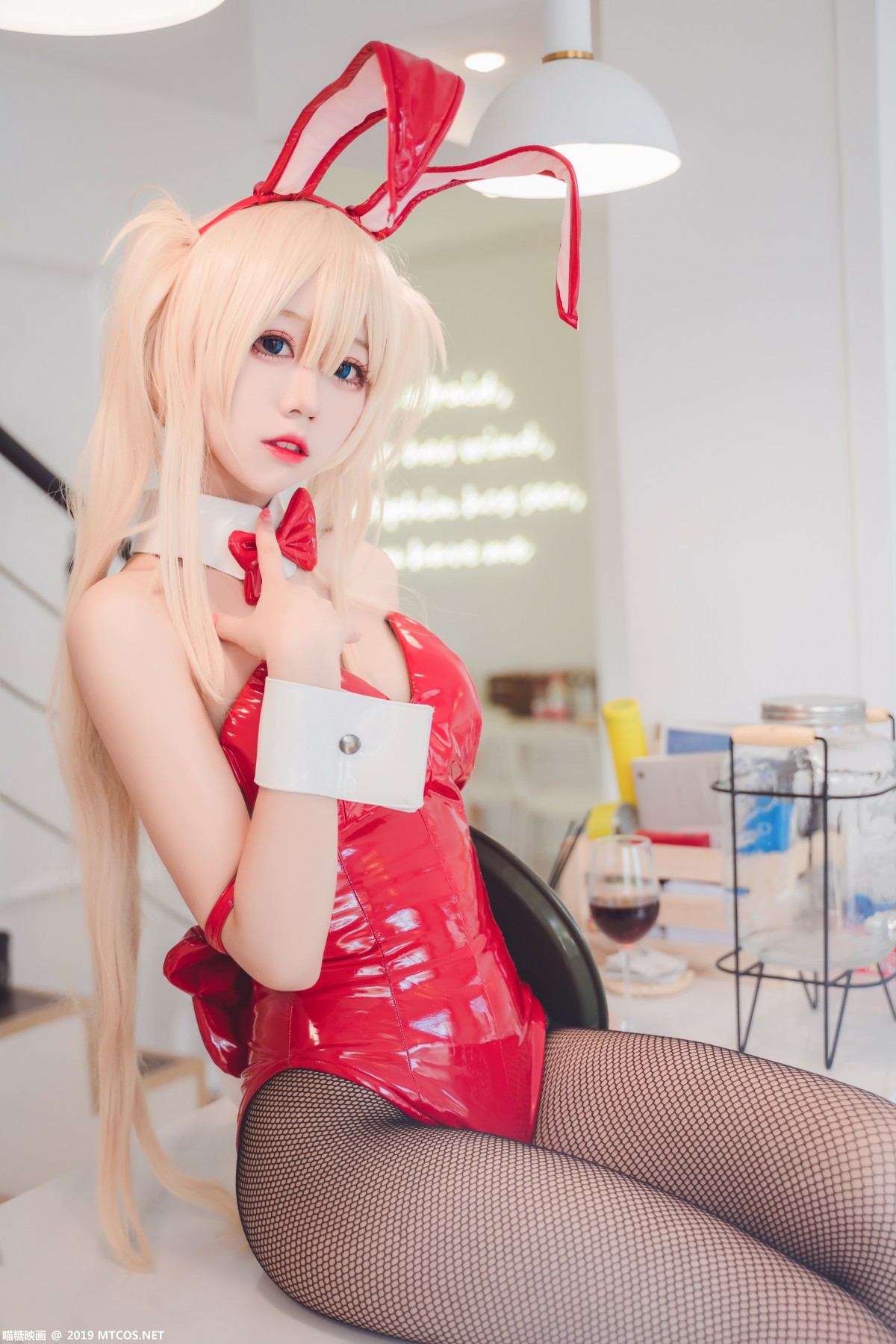 [喵糖映画]VOL.021 猫君君_MaoJun 英梨梨兔女郎cos – COSPLAY