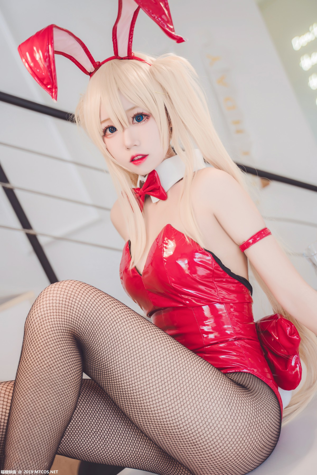 [喵糖映画]VOL.021 猫君君_MaoJun 英梨梨兔女郎cos – COSPLAY