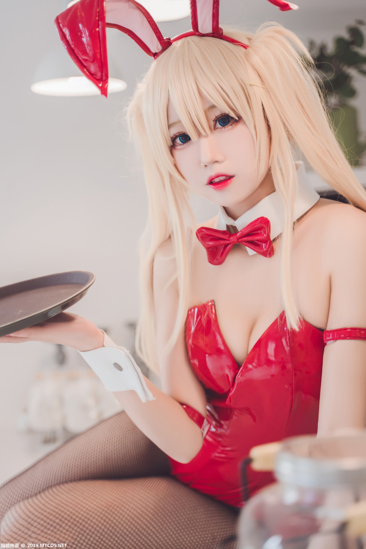 [喵糖映画]VOL.021 猫君君_MaoJun 英梨梨兔女郎cos – COSPLAY