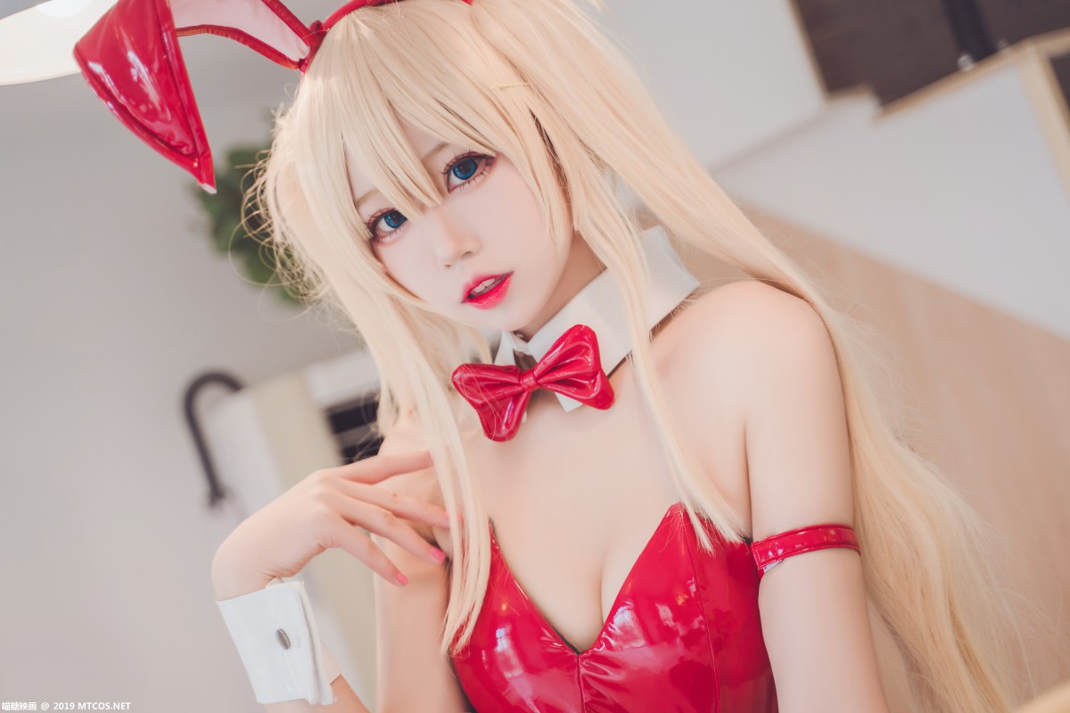 [喵糖映画]VOL.021 猫君君_MaoJun 英梨梨兔女郎cos – COSPLAY