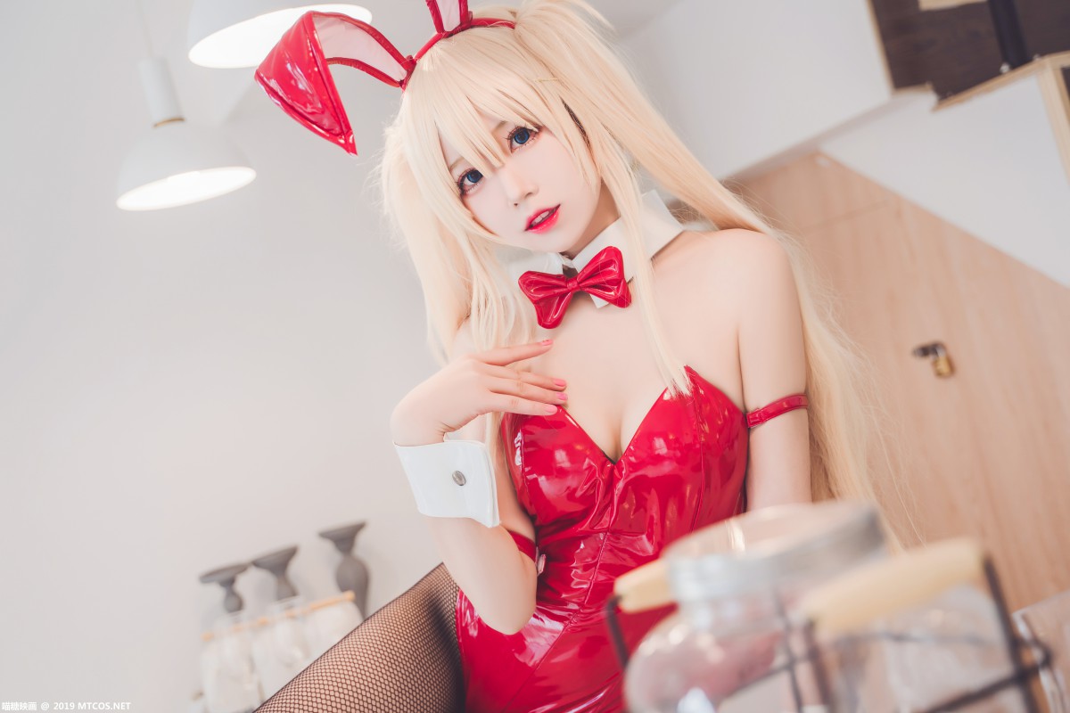 [喵糖映画]VOL.021 猫君君_MaoJun 英梨梨兔女郎cos – COSPLAY