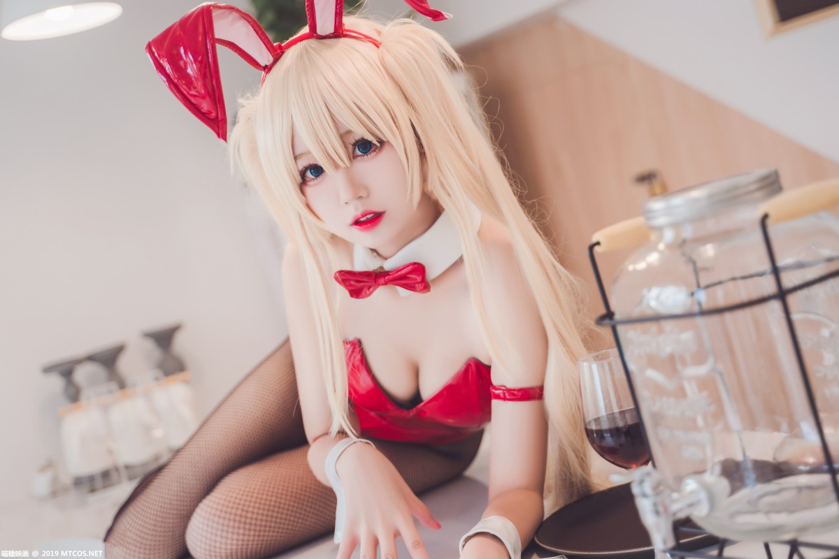[喵糖映画]VOL.021 猫君君_MaoJun 英梨梨兔女郎cos – COSPLAY