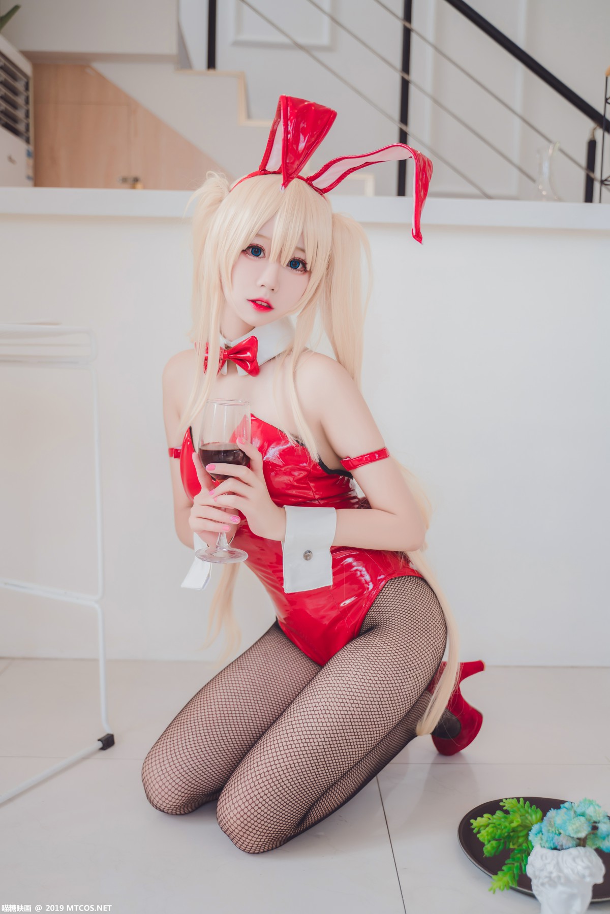 [喵糖映画]VOL.021 猫君君_MaoJun 英梨梨兔女郎cos – COSPLAY