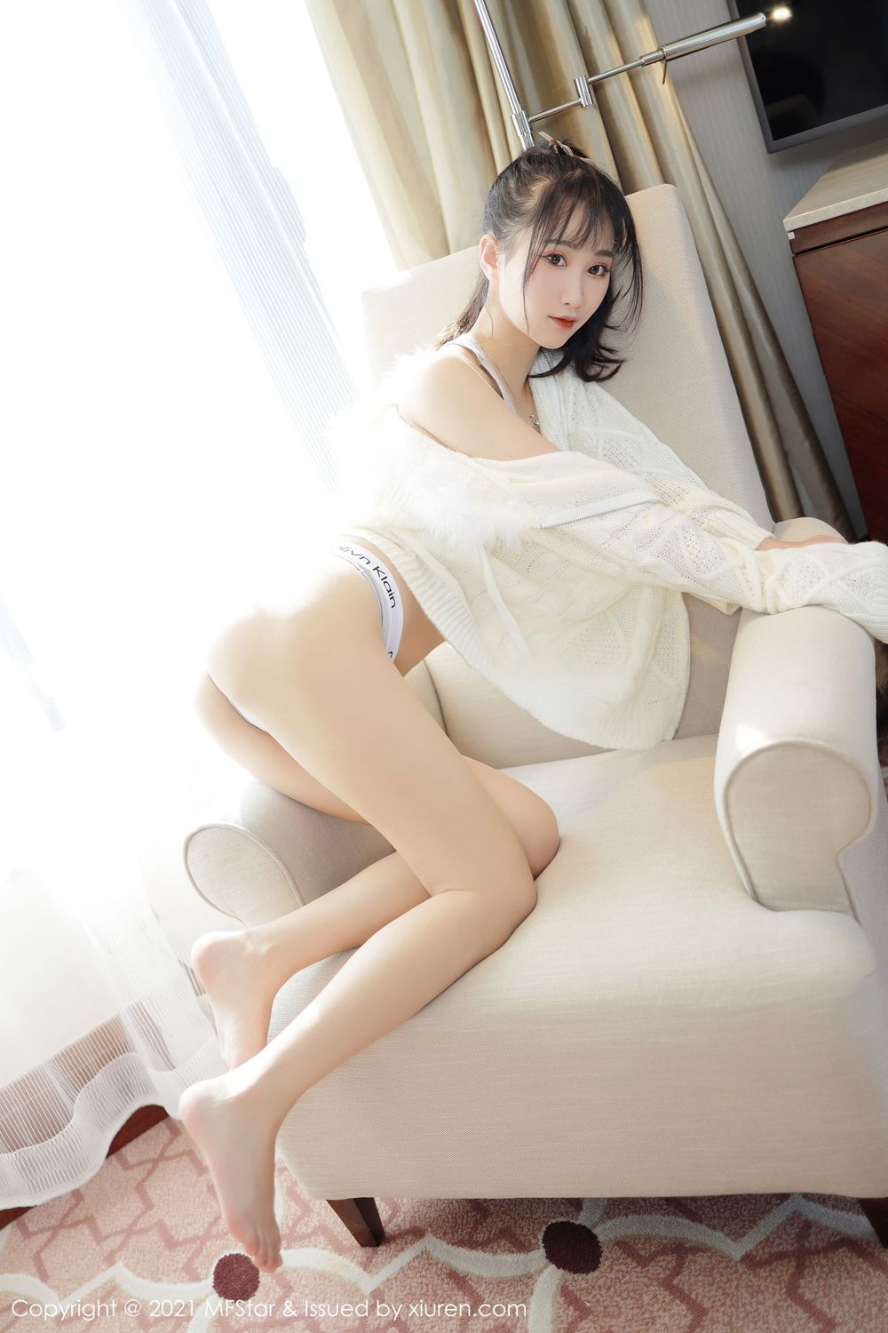 模范学院新人模特小果冻儿jelly苗条身姿运动内衣系列写真-御萝部落