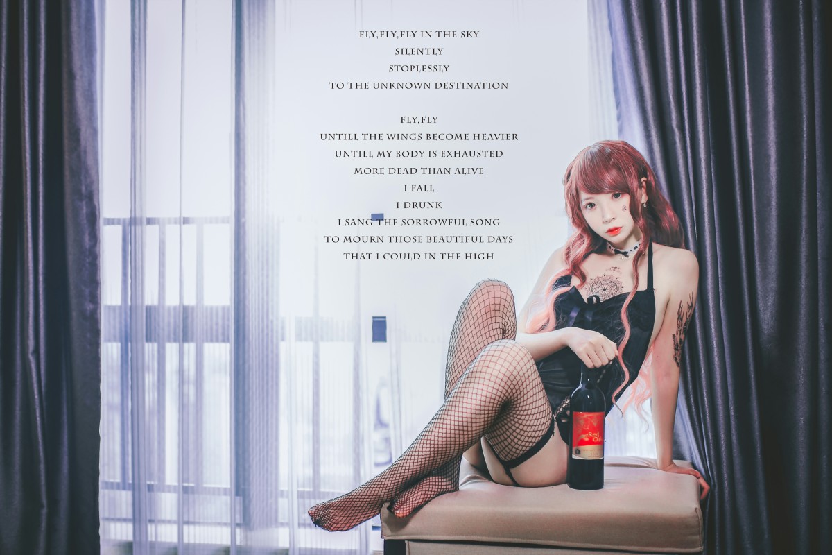 疯猫ss -黑色吊带袜 – COSPLAY