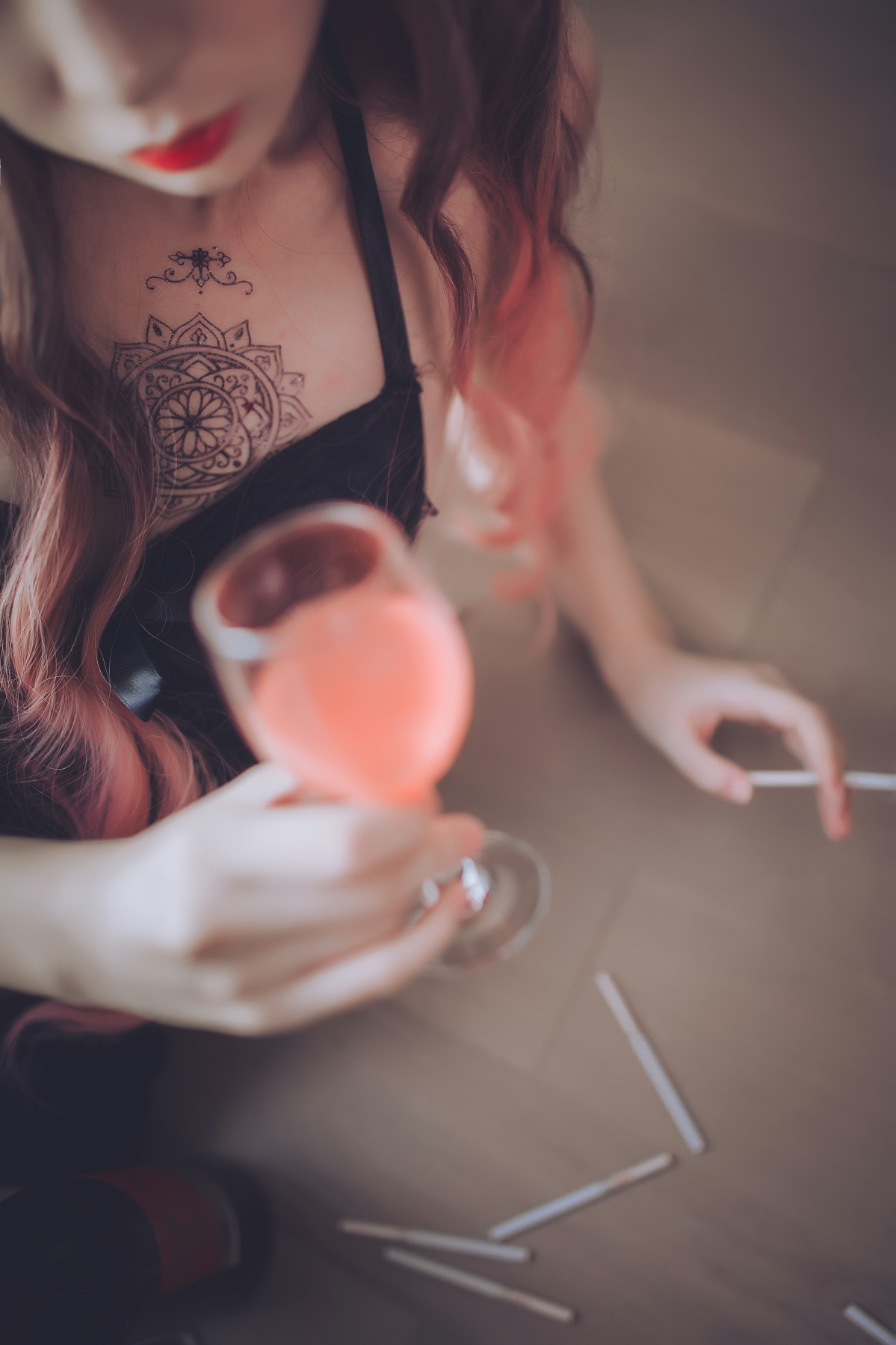 疯猫ss -黑色吊带袜 – COSPLAY