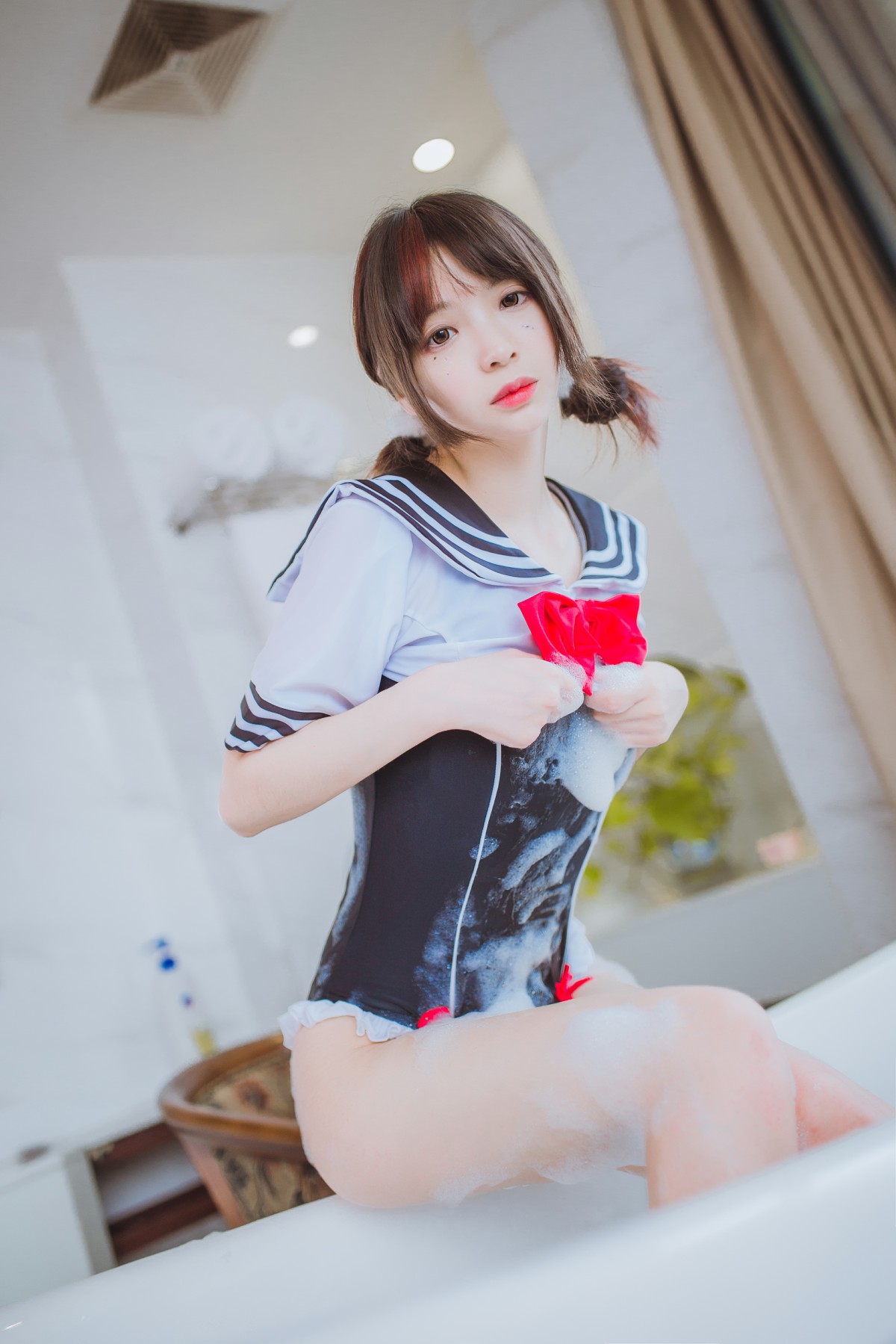 疯猫ss -浴缸 – COSPLAY