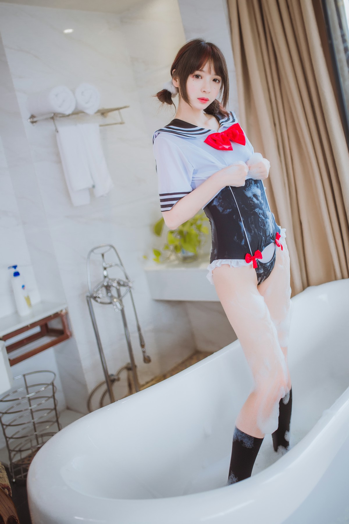 疯猫ss -浴缸 – COSPLAY